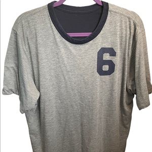 Abercrombie and Fitch reversible mens large t-shirt.